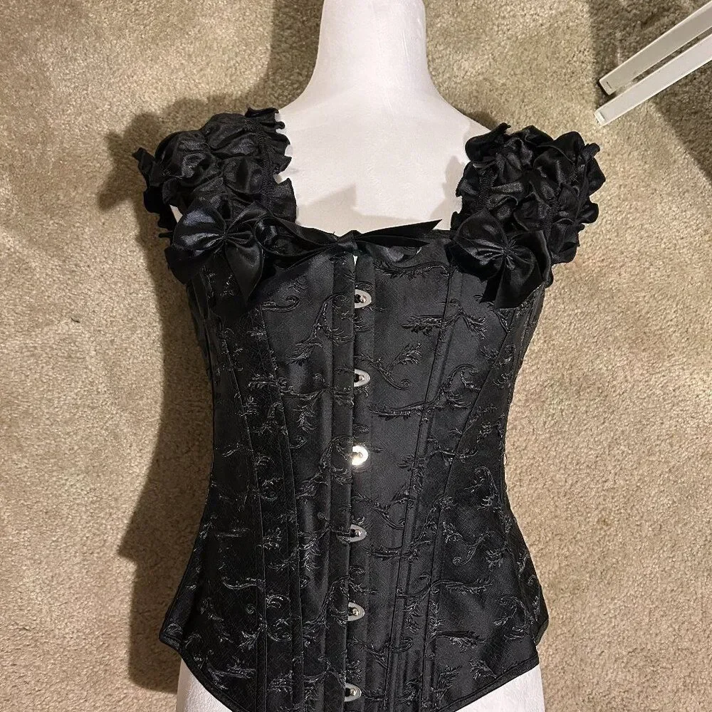Black corset size M